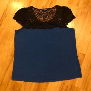 Express lace dress top